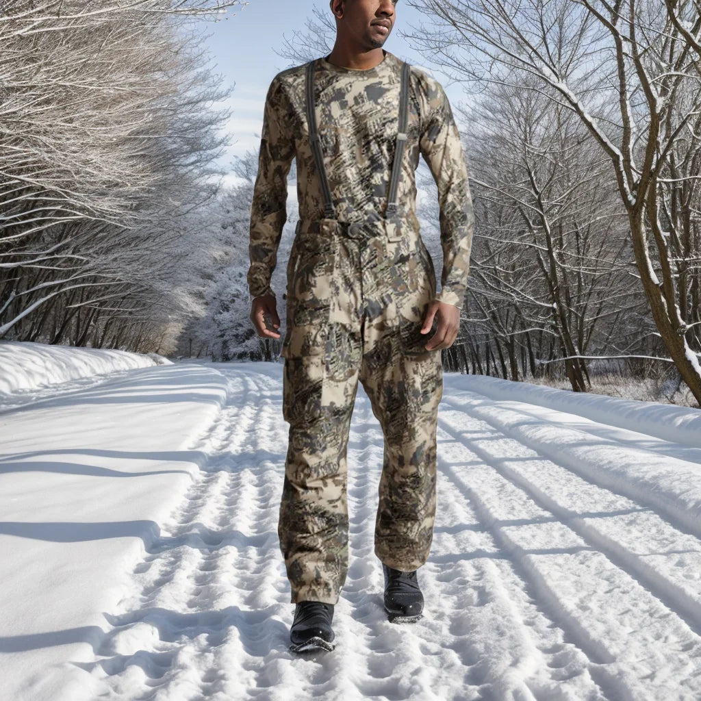 Men's Insulation Camouflage Hunting Boreal Aerolite Bib Fishing Duck Hunting Pants Pair with the Boreal Aerolite Jacket