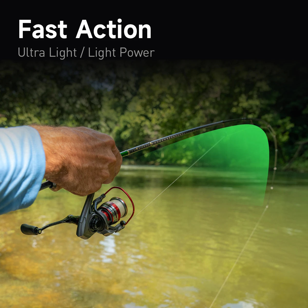 HANDING M1 Trout Fishing Rod Designed for Wide Length BFS Rod Trout Fishing 2A Cork Handle 30Ton Carbon Fiber Fast Action UL/L