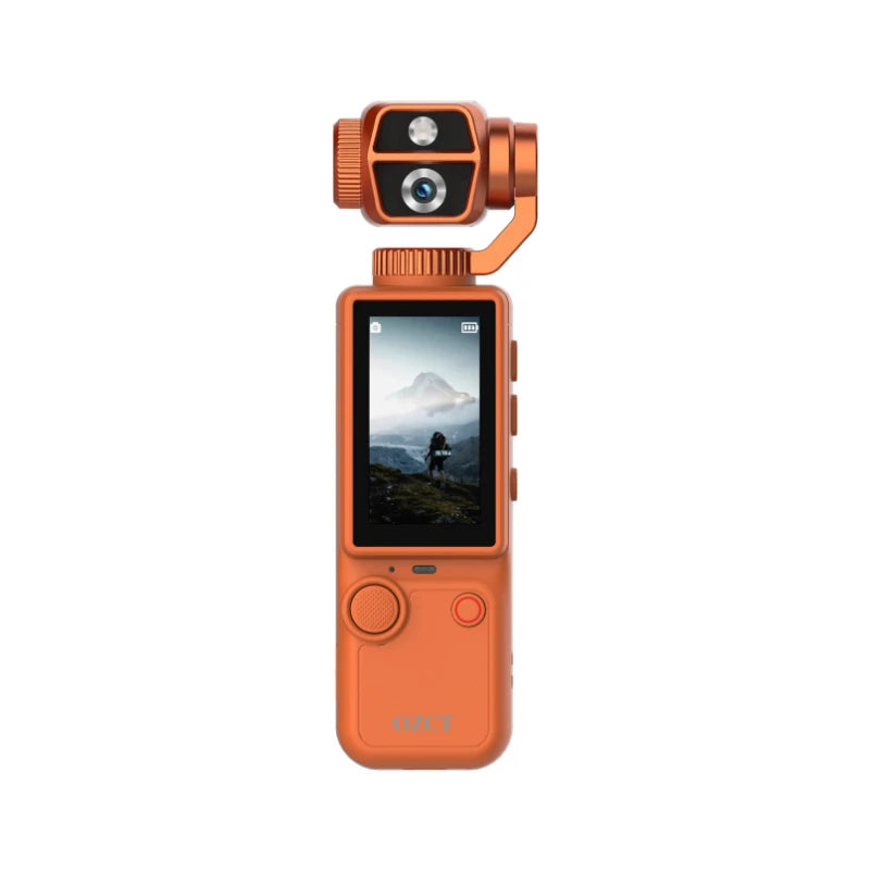 Q9 4K HD Pocket Video Camera Auto Focus 180° Rotatable Lens 32GB Outdoor Sports Vlog Cam for Meeting Travel Multi-color Option
