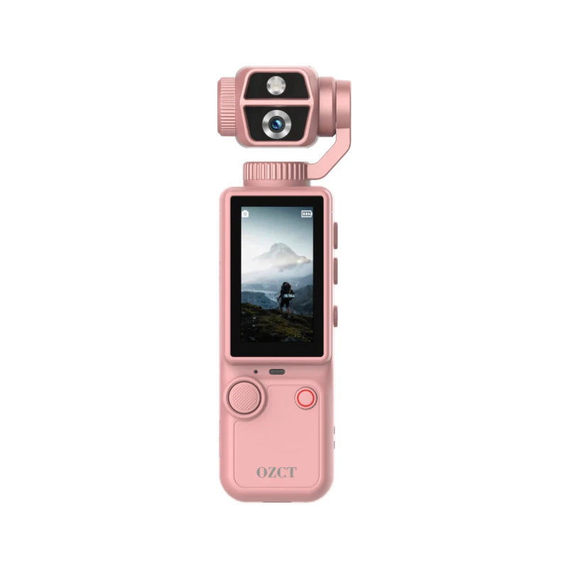 Q9 4K HD Pocket Video Camera Auto Focus 180° Rotatable Lens 32GB Outdoor Sports Vlog Cam for Meeting Travel Multi-color Option