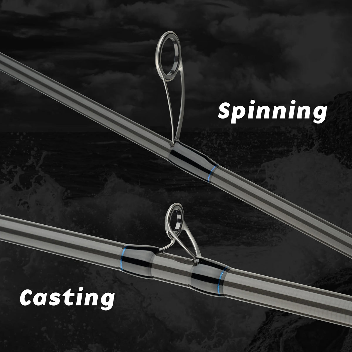 BIUTIFU Casting Spinning Lure Fishing Rods 1.68/2.1/2.4/2.7/3.0/3.3m 2Tips Baitcasting 3-80g Carbon Pole For Bass Seabass Trout